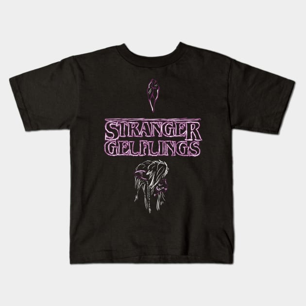 Stranger Gelflings Kids T-Shirt by Roningasadesign